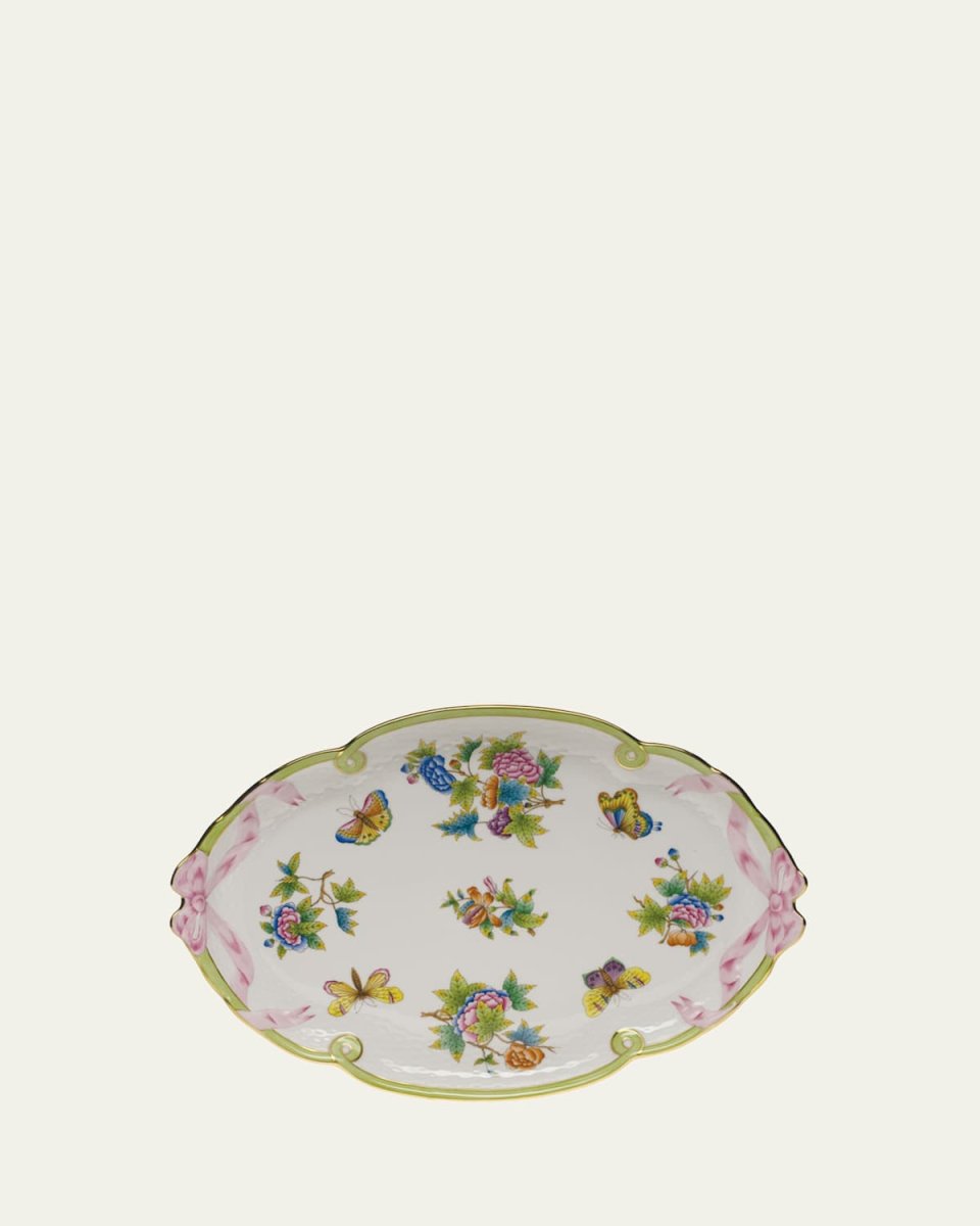 Queen Victoria Ribbon Tray